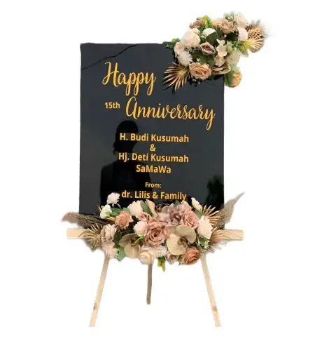 Papan Bunga Akrilik Sidowangi