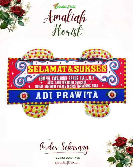 Papan Bunga Ucapan Selamat Sidowangi