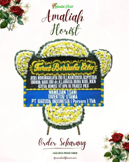 Papan Bunga Duka Sidowangi
